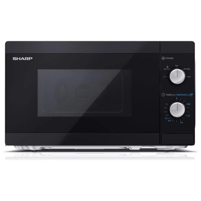 Sharp YC-MS01E-B forno a microonde Superficie piana Solo microonde 20 L 800 W Nero