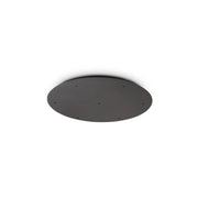 Rosone D500 Nero 50 Cm in Alluminio/Metallo Ideal Lux Collezione ROSONE