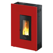 1pz stufa a pellet 'madison 5' colore bianco cod:ferx.7002052nlm