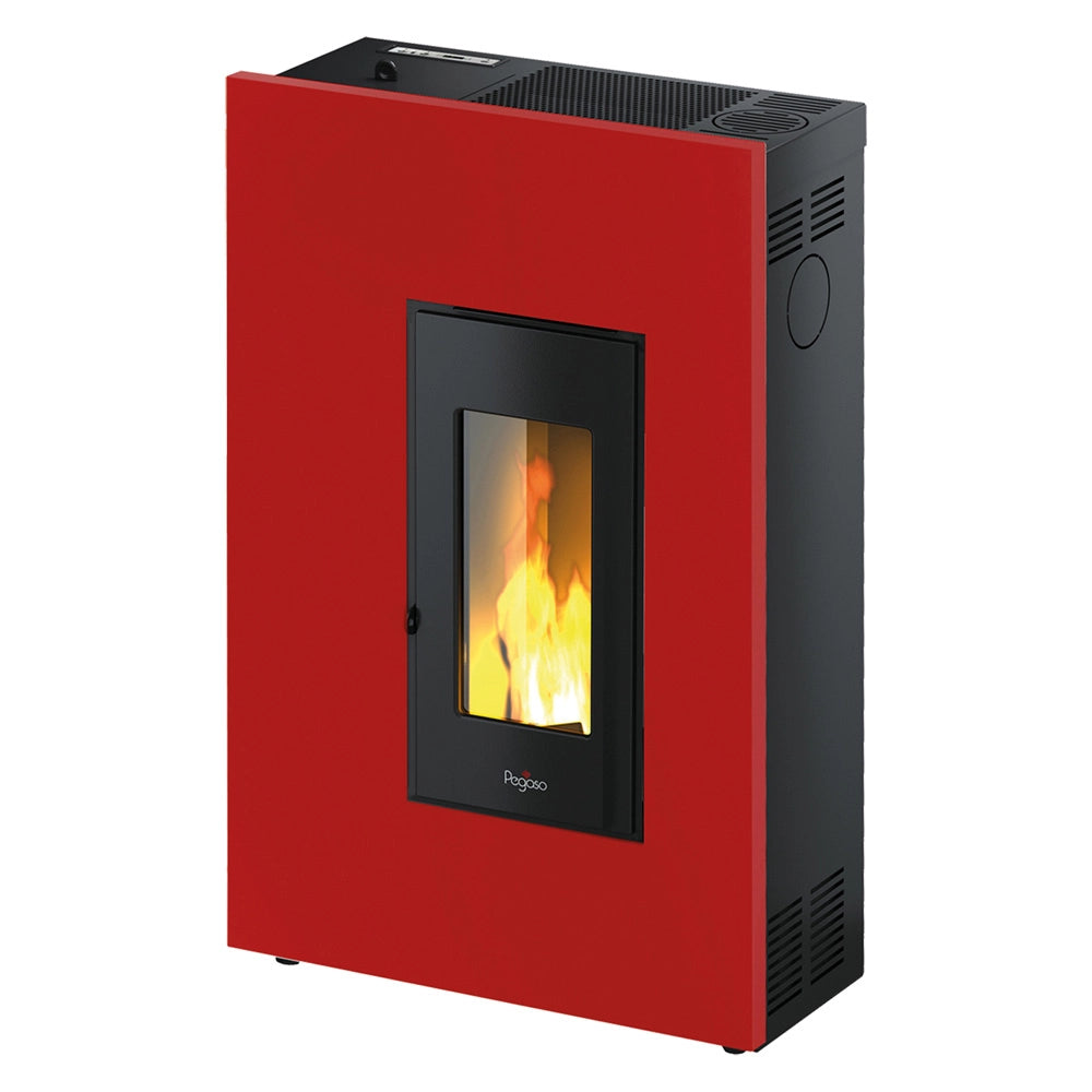 1pz stufa a pellet 'madison 5' colore bianco cod:ferx.7002052nlm