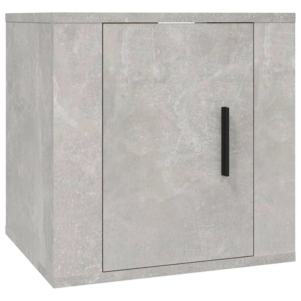 Set di mobili da 6 pezzi tra cui armadio credenza mobile TV televisore per soggiorno camera da letto salotto legno ingegnerizzato grigio 02_0025050