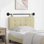 Testiera sospesa Con luce LED Crema Similpelle