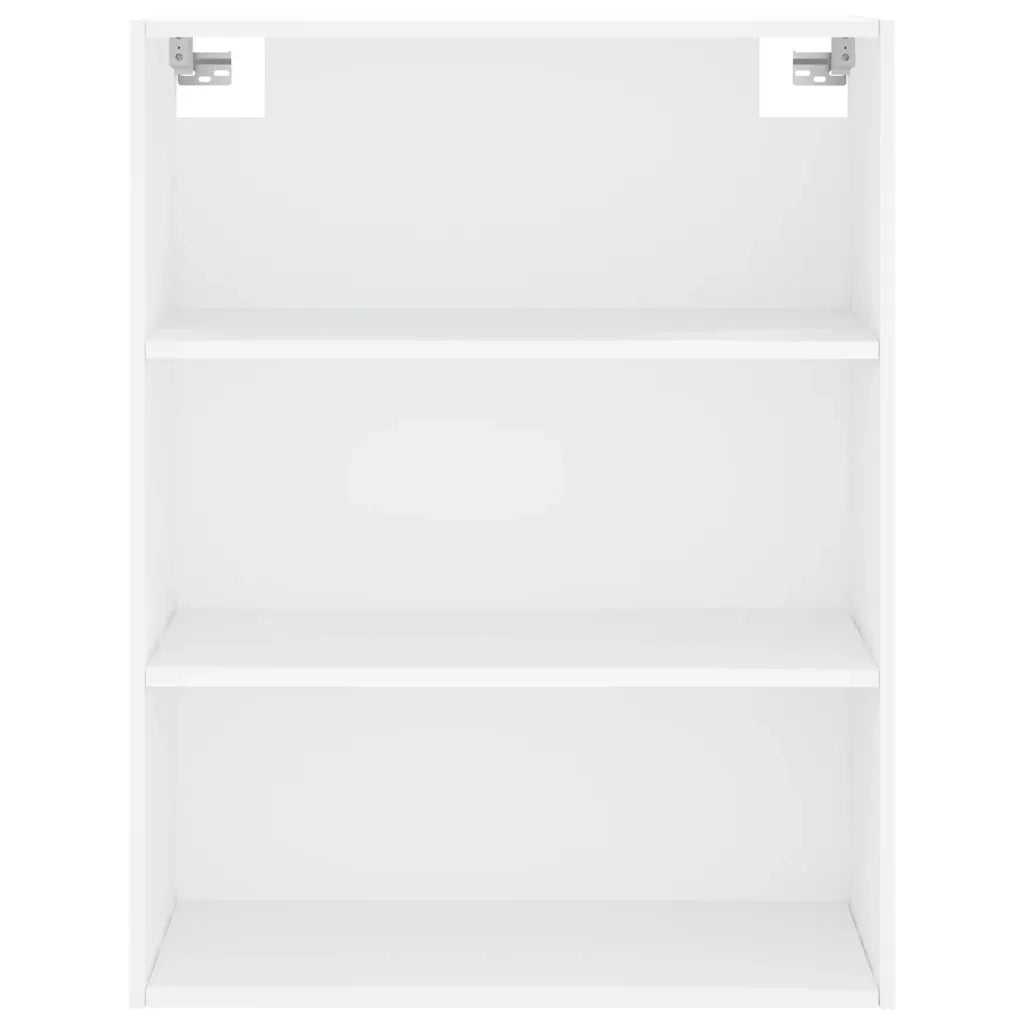 Credenza Bianca 69,5x34x180 cm in Legno Multistrato 3190013