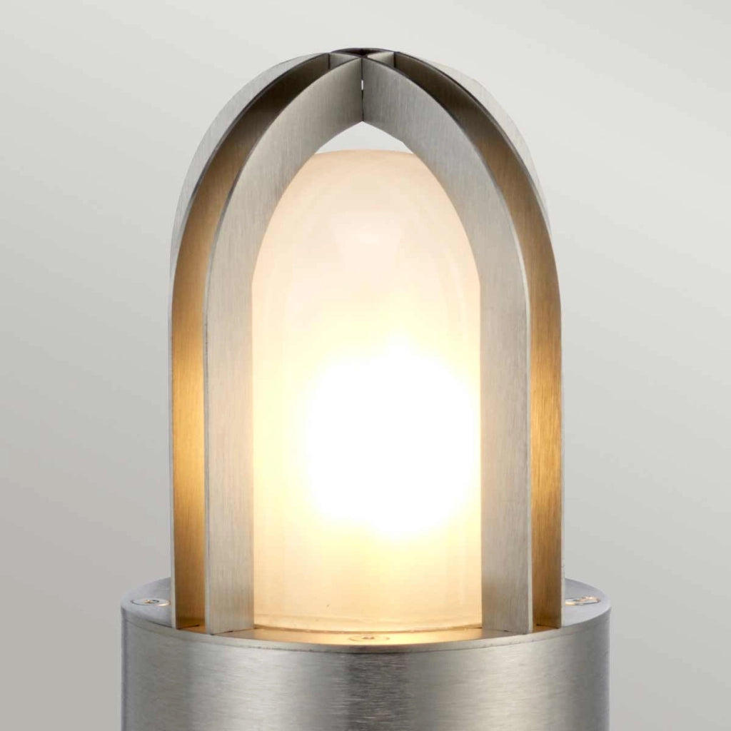 Paletto esterno acciaio inox 316 E27 40W Paignton Elstead