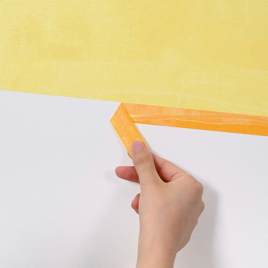 Nastri Adesivi per Pittori 6 pz Giallo 38mm x 50m Carta CFW7713661