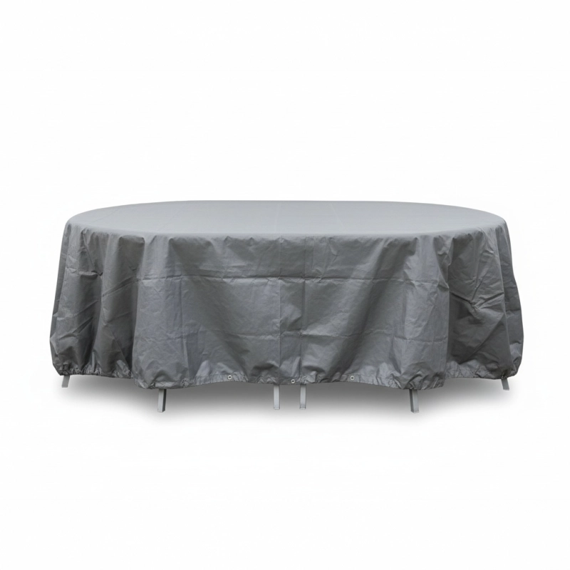 Copertura per tavolo ovale + sedie TITANIUMÂ® Nero