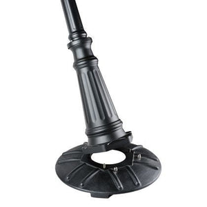 Base Mobile Portatile per Pali Tipo Grande Nero Sovil