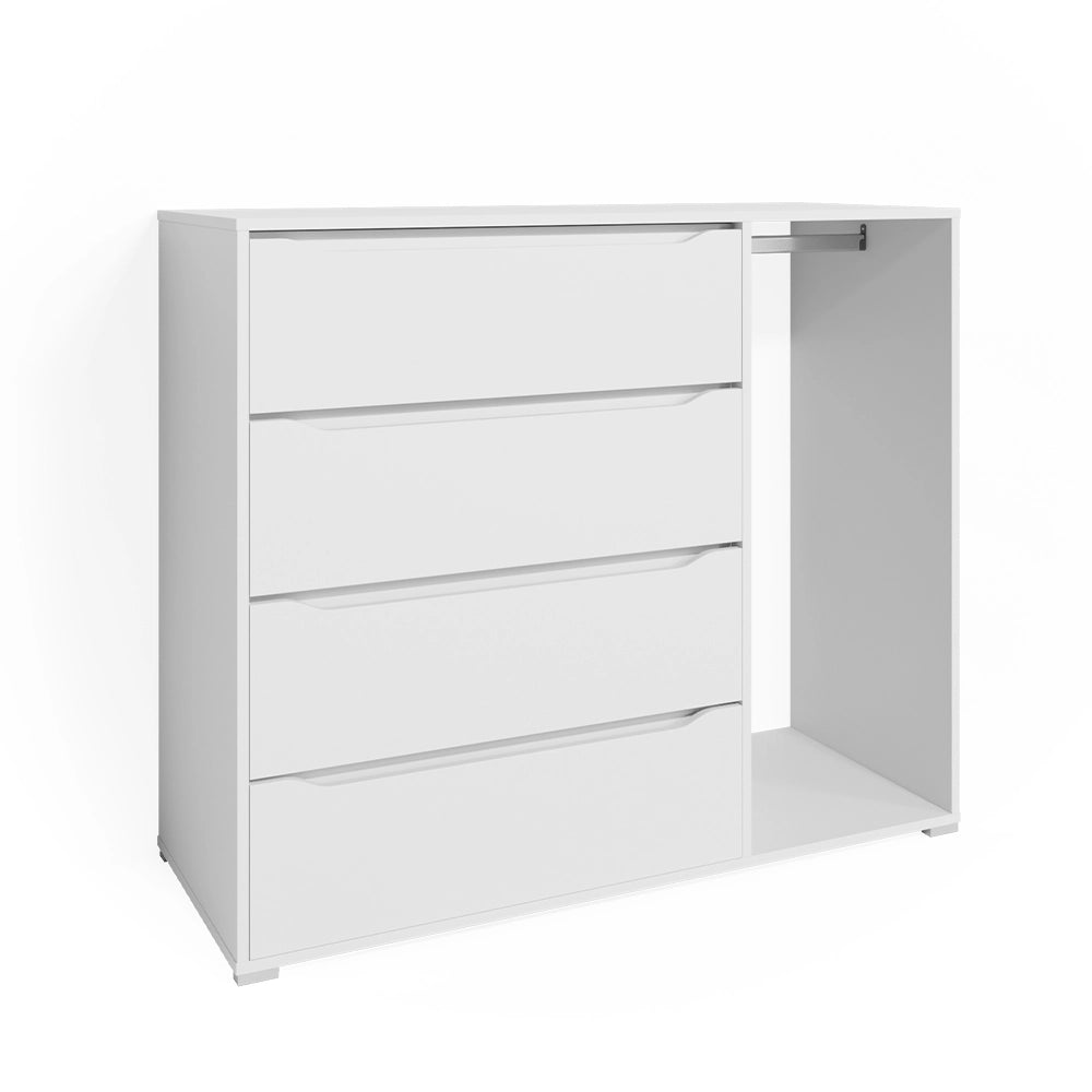Vicco Cassettiera per camera da letto Bianco 48 x 101.9 cm
