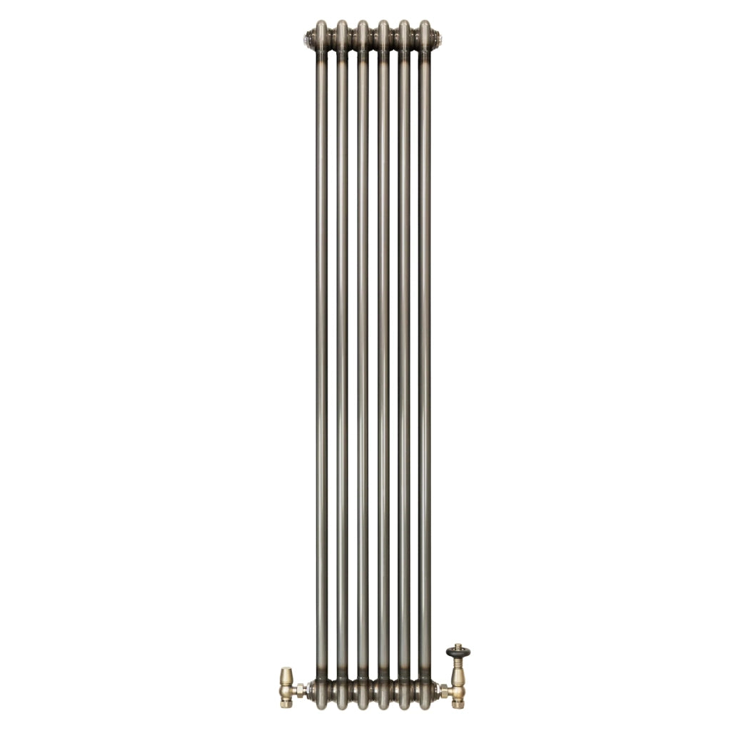 Radiatore 2 Colonne Verticale Metallo Grezzo 1500 x 290 mm TRV