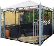 Ombrellone rettangolare per terrazza lodge o balcone - zaino per viaggi - nero 300x300