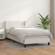 Giroletto a Molle con Materasso Bianco 100x200 cm in Similpellecod mxl 122439