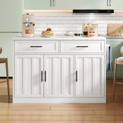 Isola da cucina 120x60x91 cm con prese USB e bancone bar