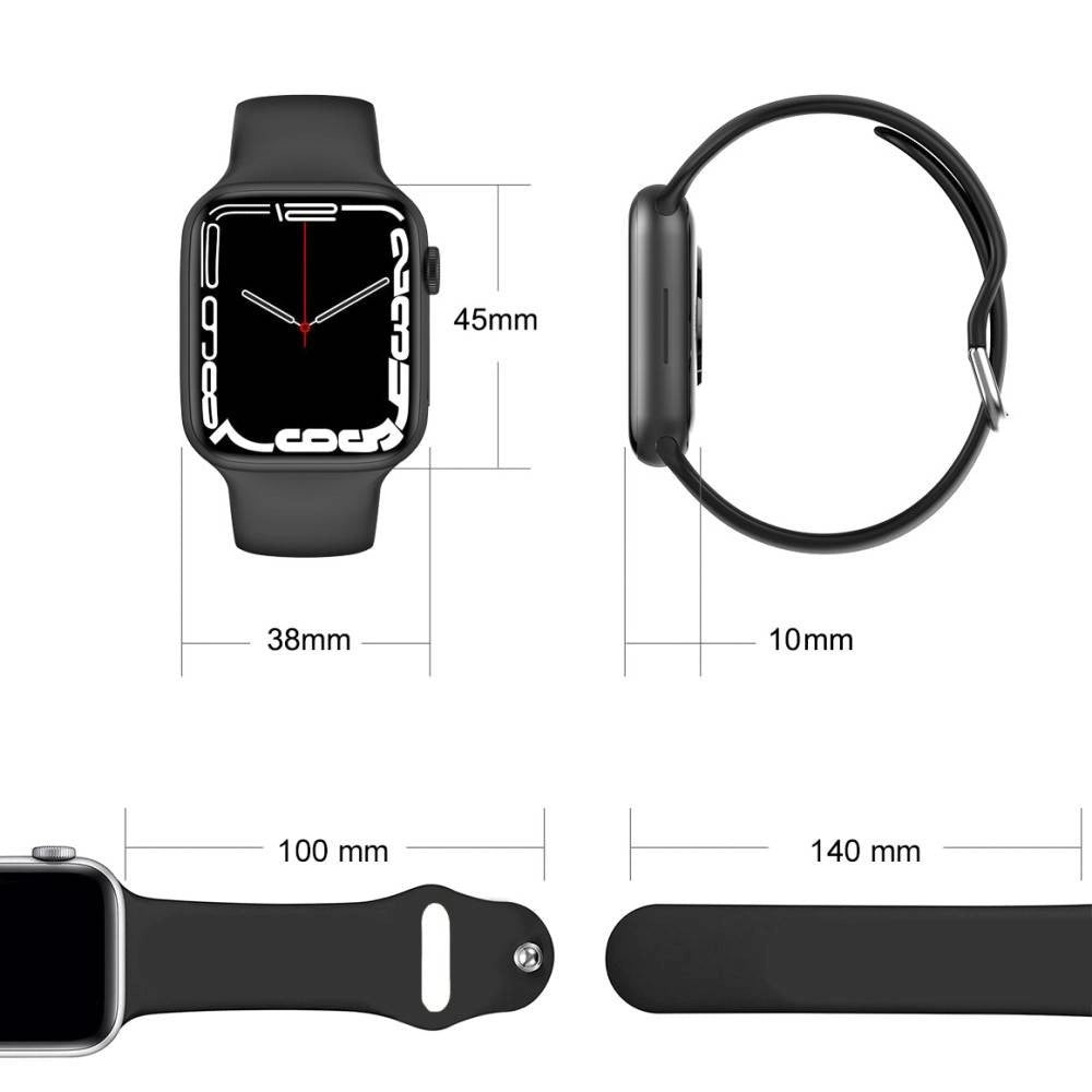 Trade Shop - Smartwatch W26 Pro Max Impermeabile Auricolari Doppio Cinturino Fitness Sports -