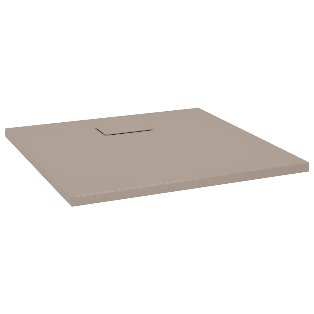 Piatto Doccia in SMC Marrone 90x90 cm 148925