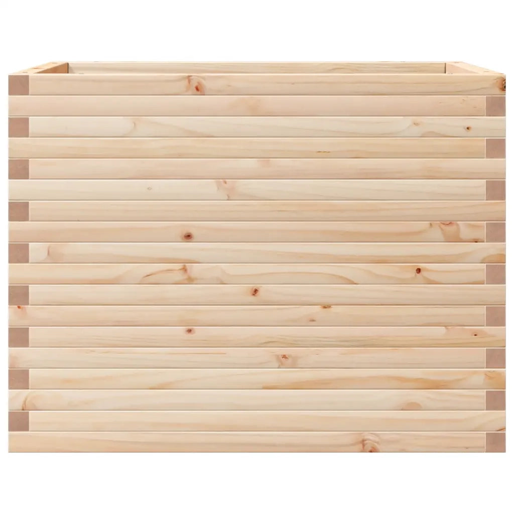 Fioriera da Giardino 90x60x68,5 cm in Legno Massello di Pino