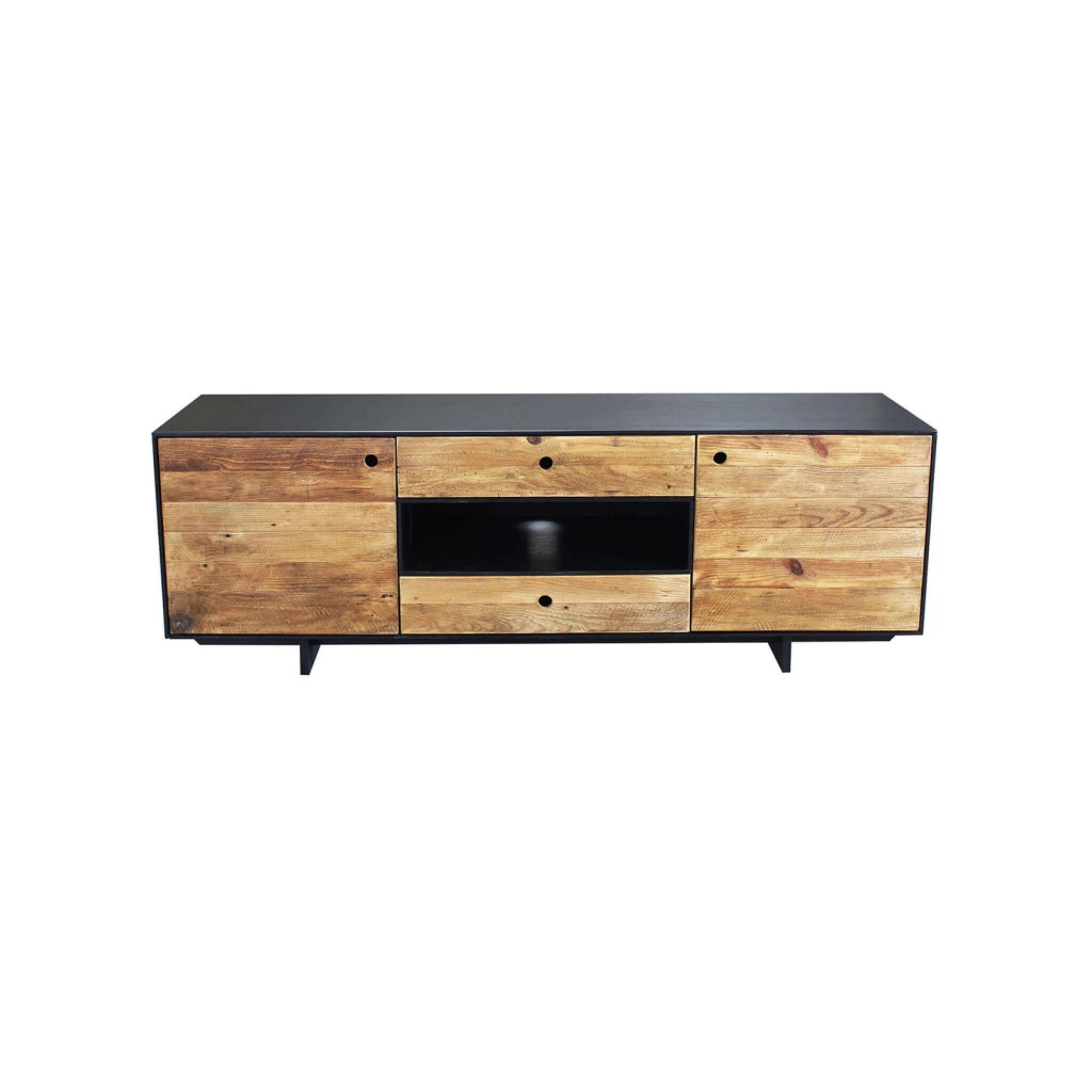 Porta tv in Pino riciclato cm 180x48x60 - PINE