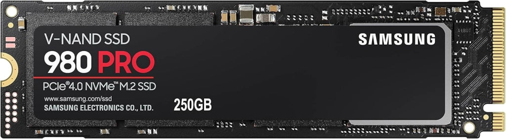 Memorie MZ-V8P1T0B 980 PRO SSD Interno da 1TB, compatibile con Playstation 5, PCIe NVMe M.2, Nero