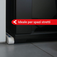 Multipresa slim ecova 30250 4 prese bipasso 10/16a cavo 1,5 mt e protezione