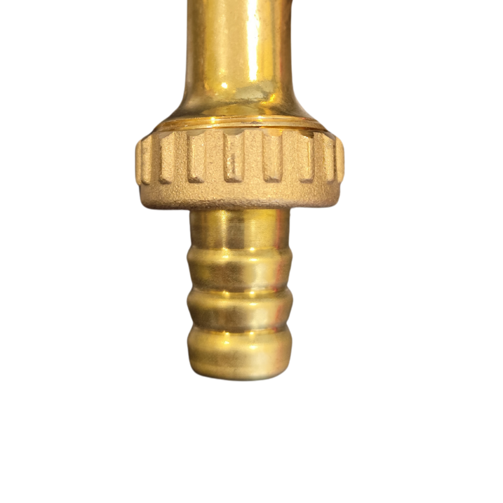 Rubinetto portagomma ottone lucido 1/2 pollice erogazione giardino esterno