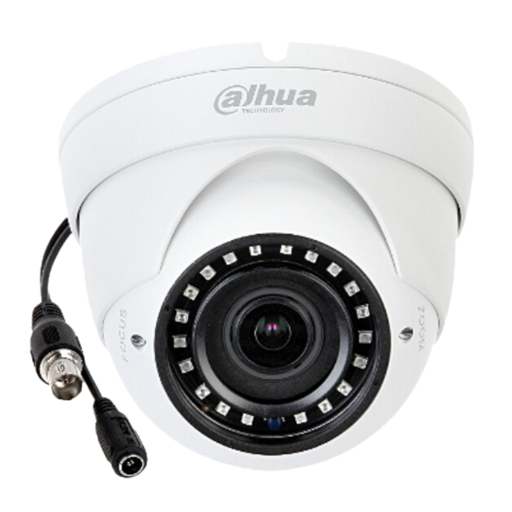 Telecamera dahua dh-hac-hdw1400rp-vf hd-cvi 4mp 2.8 millimetri colore bianco
