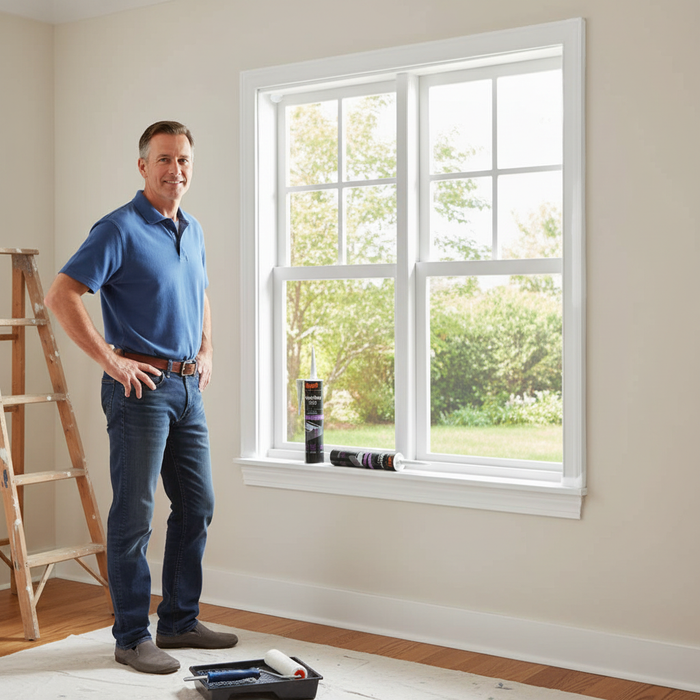 Sigillante elastico poliflex 550 professionale da 310 ml *** colore- bianco, confezione 1