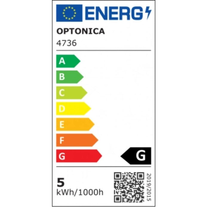 Striscia led optonica 2835 professionale 12v impermeabile ip54 5m dimmerabile *** colore blu, confezione 1