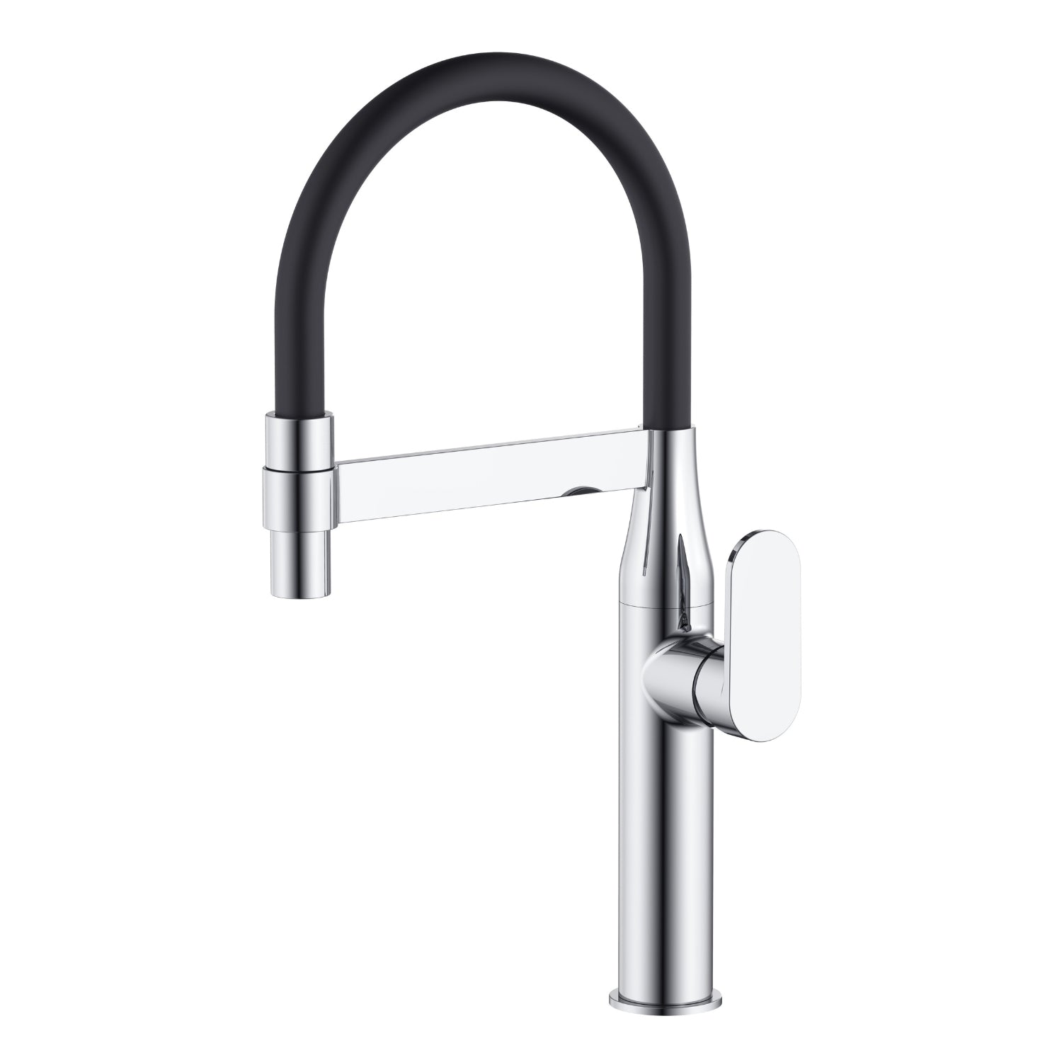 Miscelatore monocomando lavello cucina nairobi ottone cromato canna flessibile *** finitura- cromo lucido, confezione 1