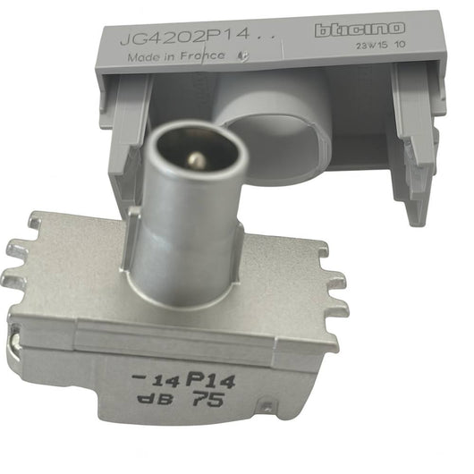 Bticino jg4202p14 matixgo presa coassiale passante 14 db
