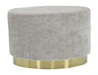 Puff Goldy Ovale Piccolo Grigio Cm 52X35X35
