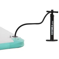 Isola Galleggiante Gonfiabile fino a 500 kg di Portata per Piscina o Mare, Giocattolo Gonfiabile, 304 x 204 x 15 cm, Bianco