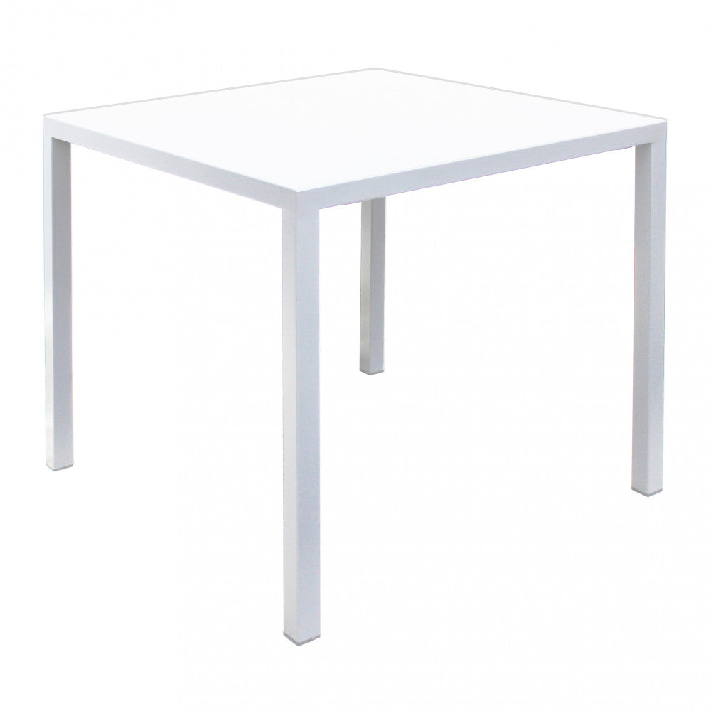 Tavolo Autolivellante 80X80 Cm Bianco