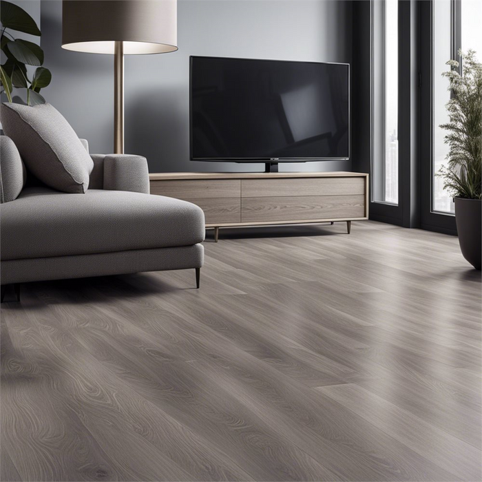 Parquet laminato 8mm ac5 bisellato rovere white confezione 2,131 mq