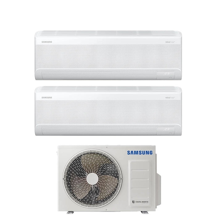 Condizionatore Samsung Dual Split WINDFREE ELITE S2 7+7 con AJ040TXJ2KG R-32 Wi-Fi integrato