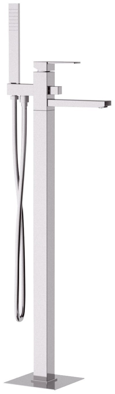 Rubinetto vasca da pavimento - serie qubika