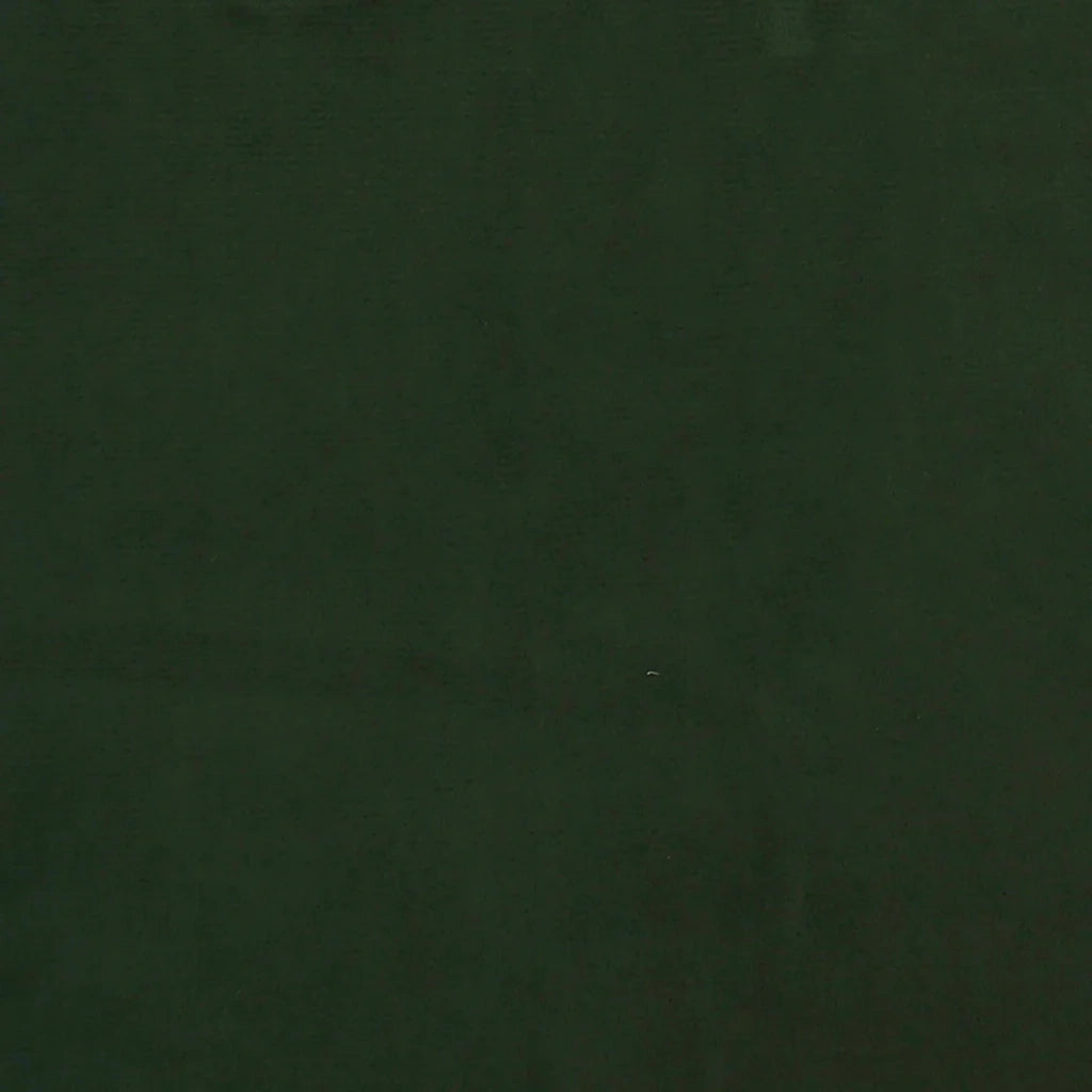 Poggiapiedi Verde Scuro 45x29,5x35 cm in Velluto 341506