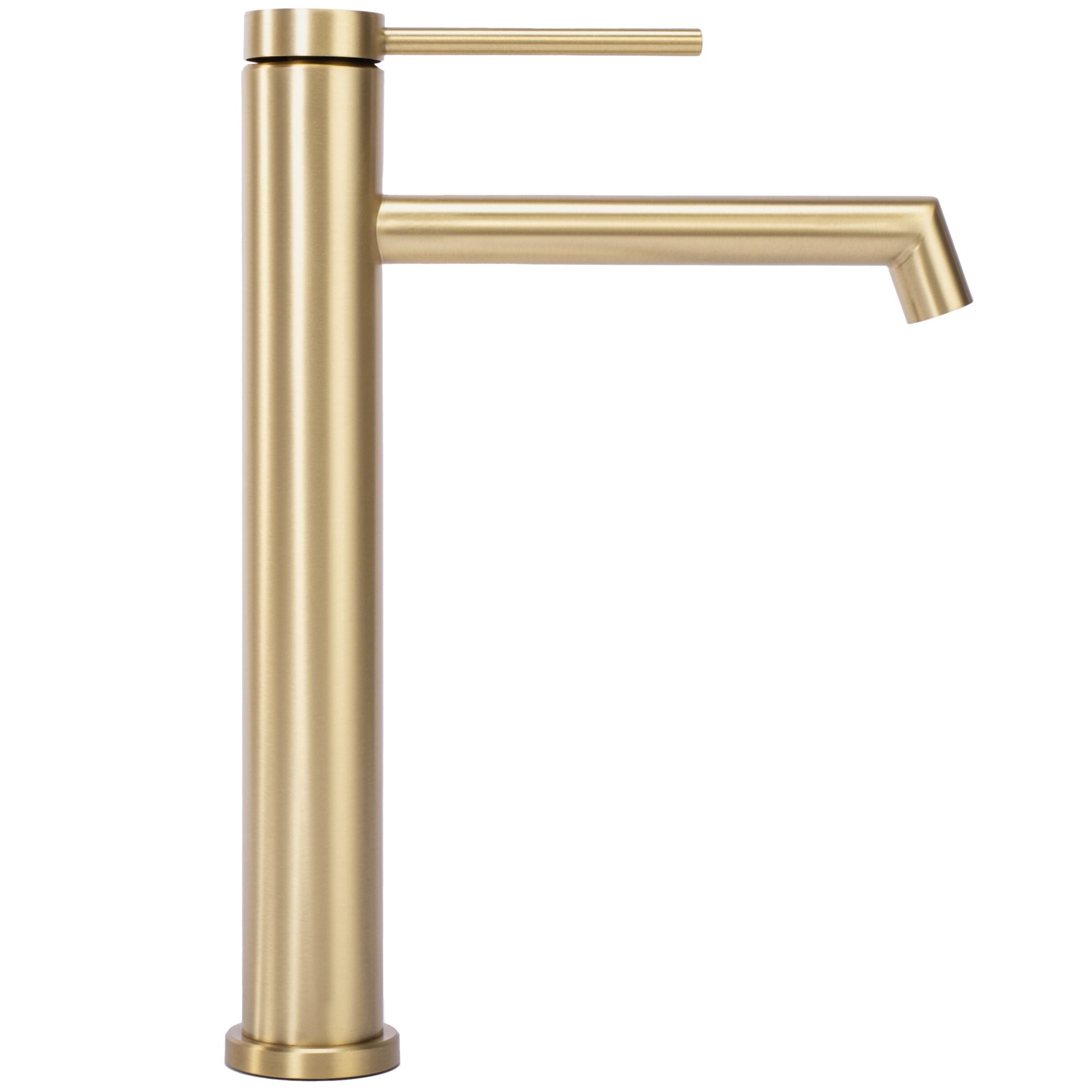 Rubinetto Da Lavabo Rea Foss Gold Brush High