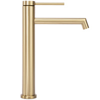 Rubinetto Da Lavabo Rea Foss Gold Brush High