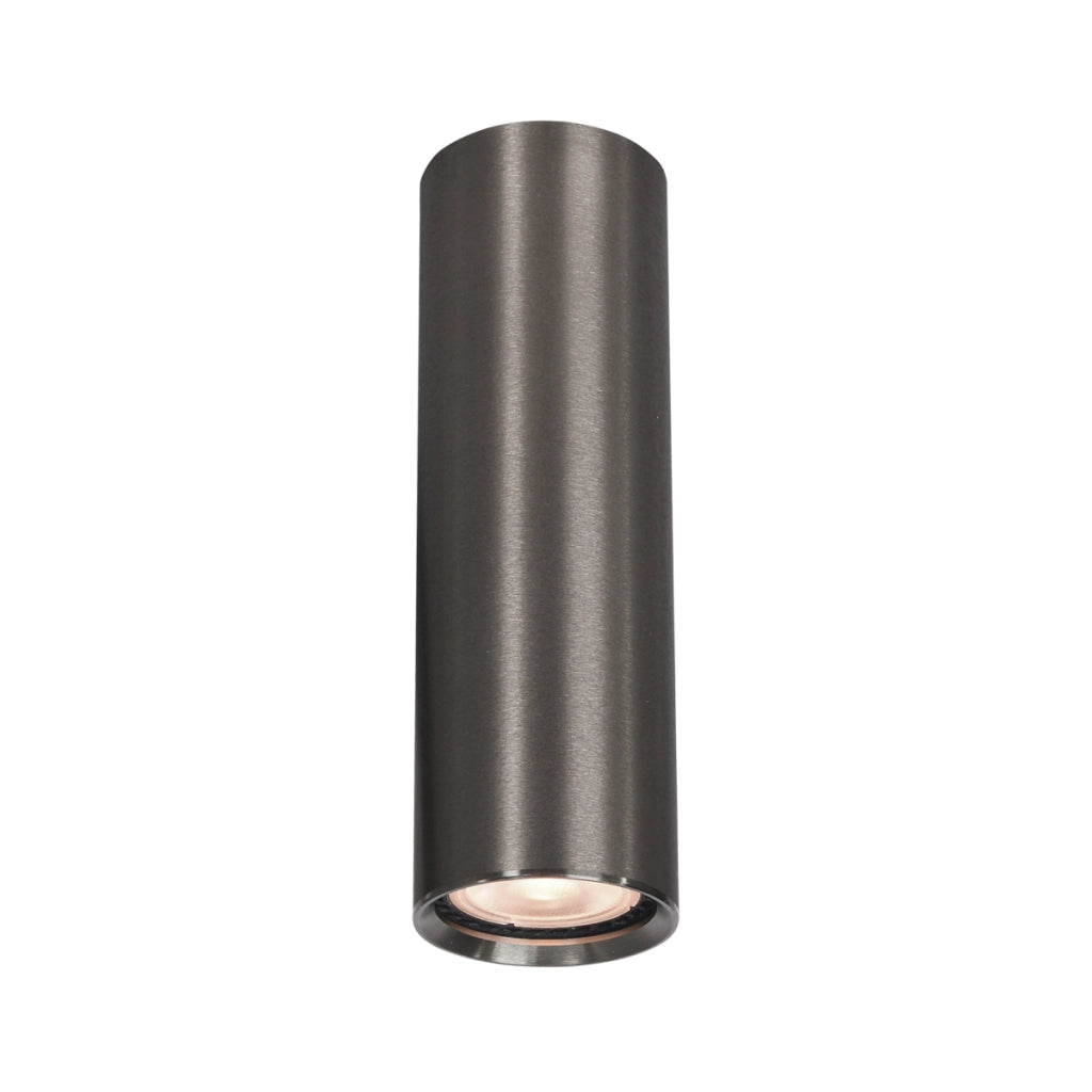 Spot soffitto moderno marrone tondo GU10 17cm Italux
