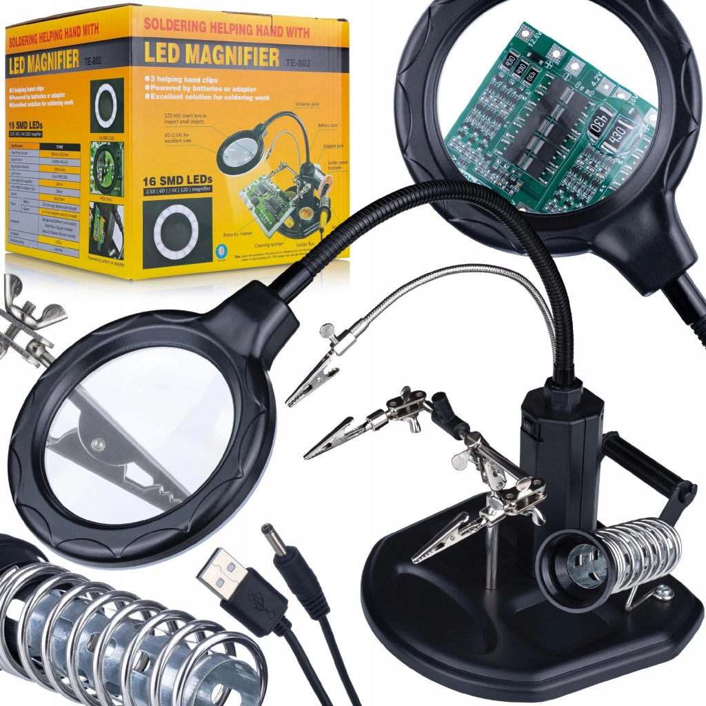 Saldatore TechFix SolderPro 12w1 – 80W con Display LCD | Temperatura 180-500°C | Set per Saldatura di Precisione