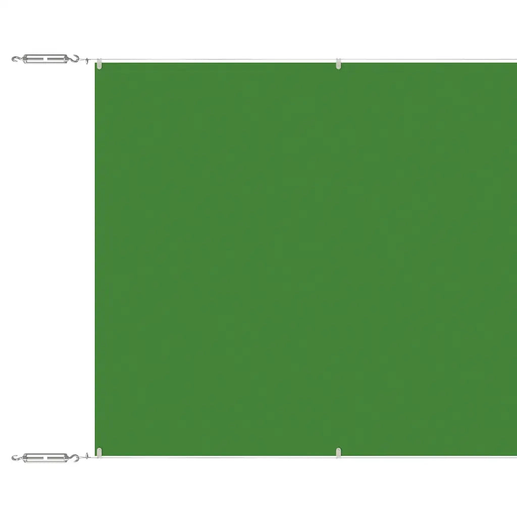 Paravento Verticale Verde Chiaro 60x600 cm in Tessuto Oxford CFW5706320