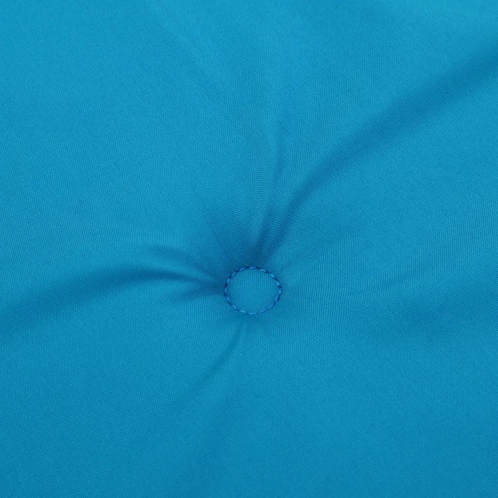 Cuscini per Sedie 2 pz Blu 120x50x3 cm in Tessuto