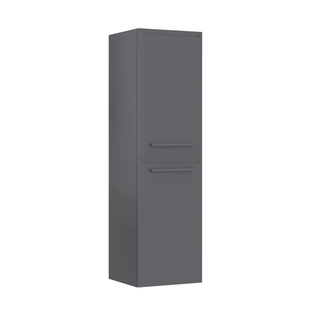 Mobile da bagno "Nuvola 40 v3" - 40 x 32 x 138 cm - Grigio