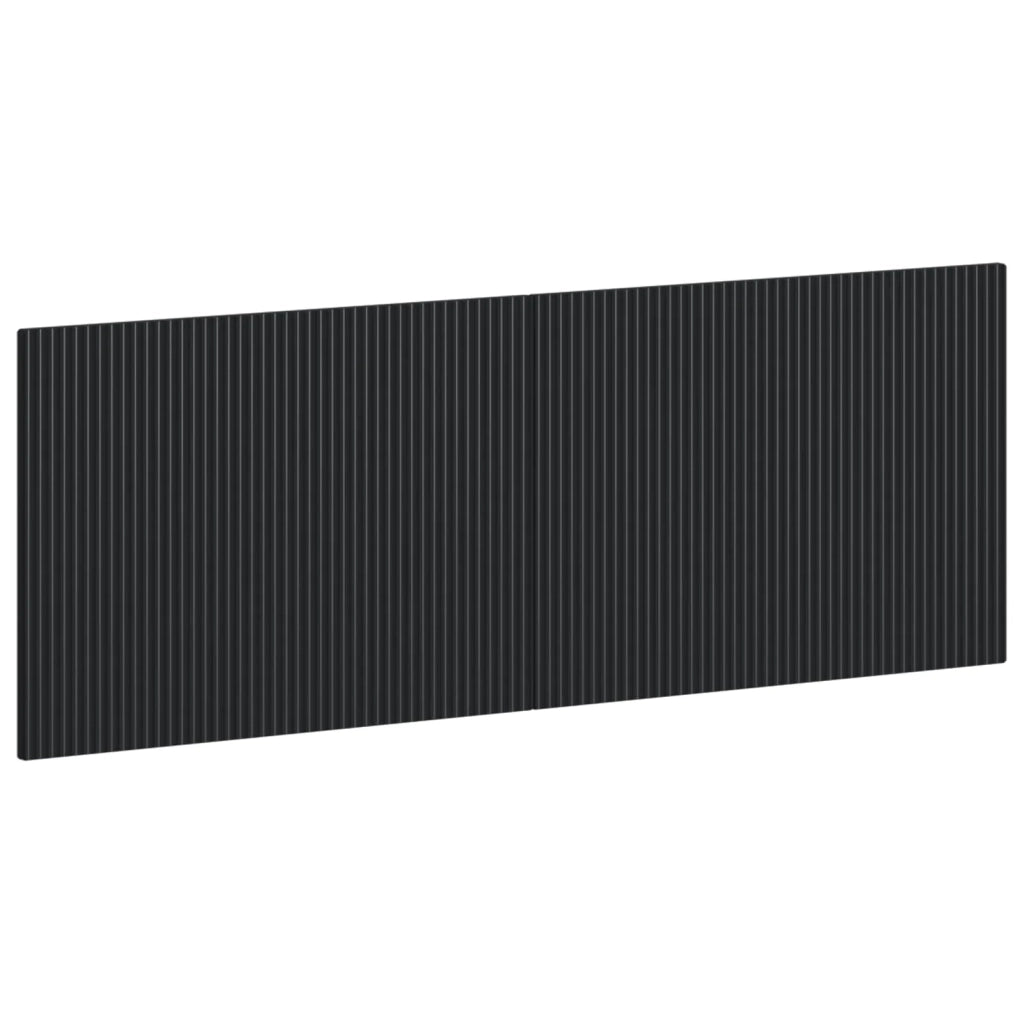 Testiera da Muro ARNHEM Nero Legno ingegnerizzato 896736