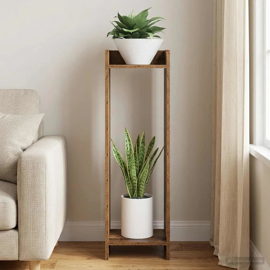 Supporto per piante Legno vecchio 30 x 30 x 100 cm