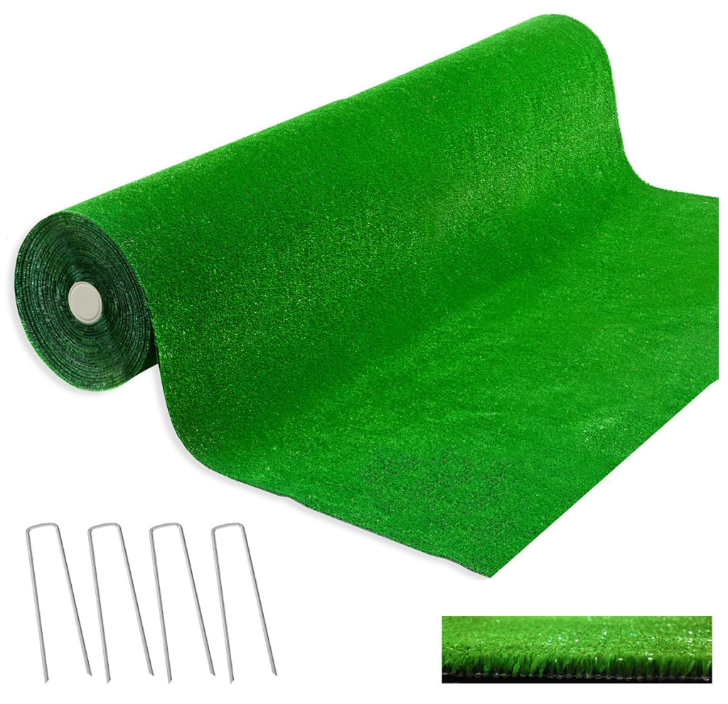 Erba Sintetica Drenante 1x30 Mt Spessore 7mm Prato Sintetico Alta Qualità Made in Italy