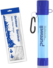 Filtro per Acqua Personale per Esterno - 1500L Filtrazione Ultra-Fine per Acqua Potabile