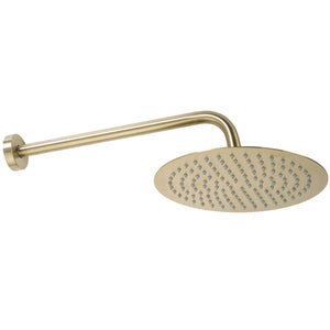 Set Doccia Da Incasso Rea Argon Gold Brush + Box