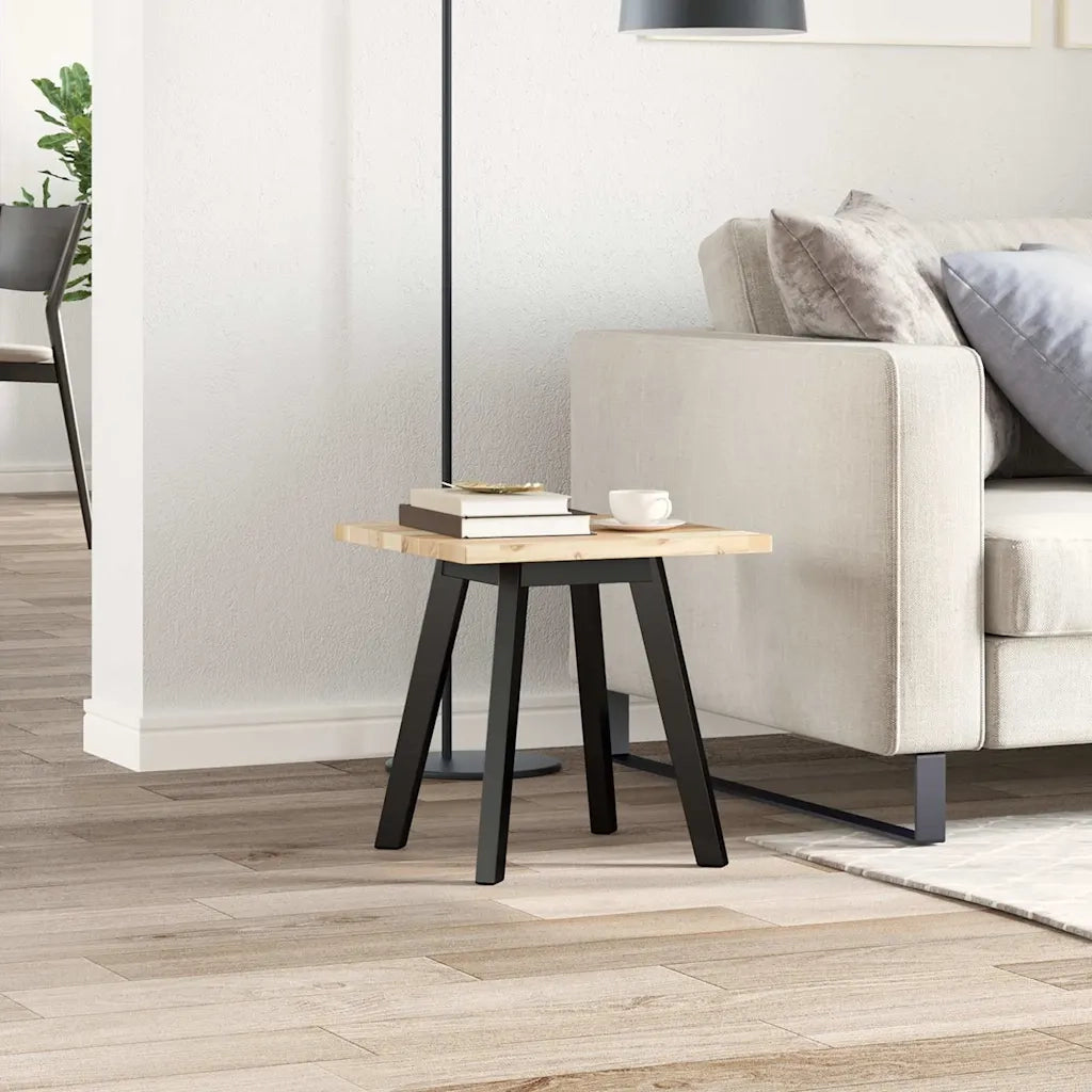Piano Tavolo | Superficie Tavolo | Piano Scrivania Quadrato 40x40x2 cm in Legno Massello di Acacia