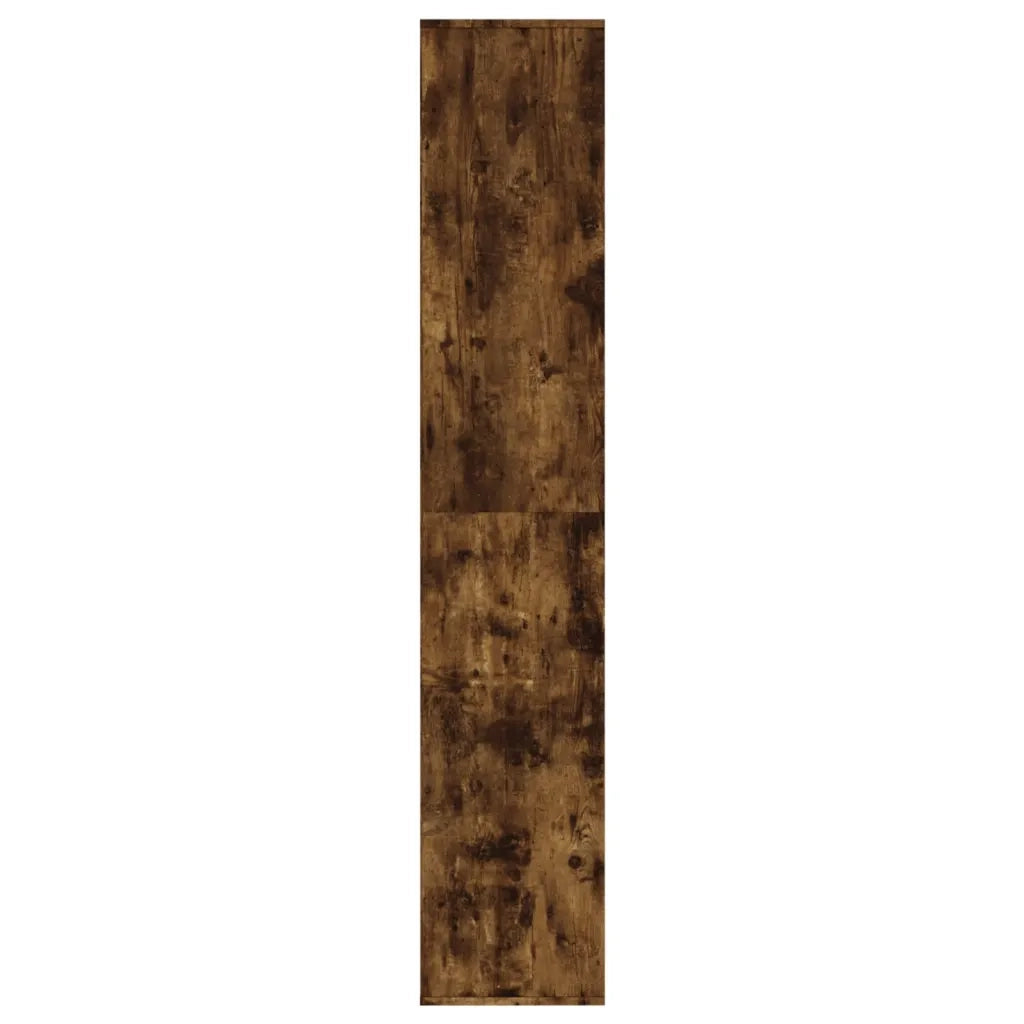 Scarpiera | Mobile per scarpe Rovere Fumo 54x34x183 cm in Legno Multistrato