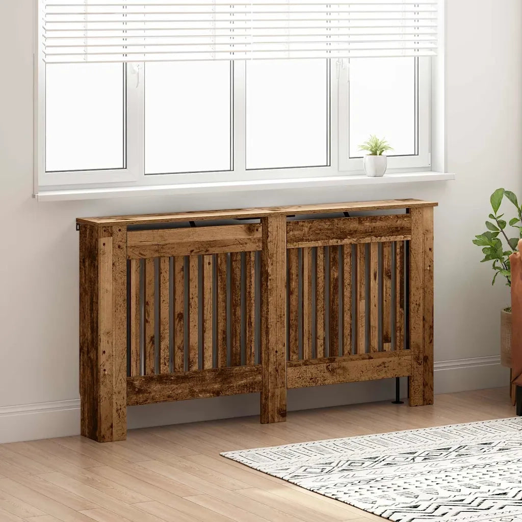 Copertura per radiatori Legno vecchio 152 x 19 x 81,5 cm CFW7066751
